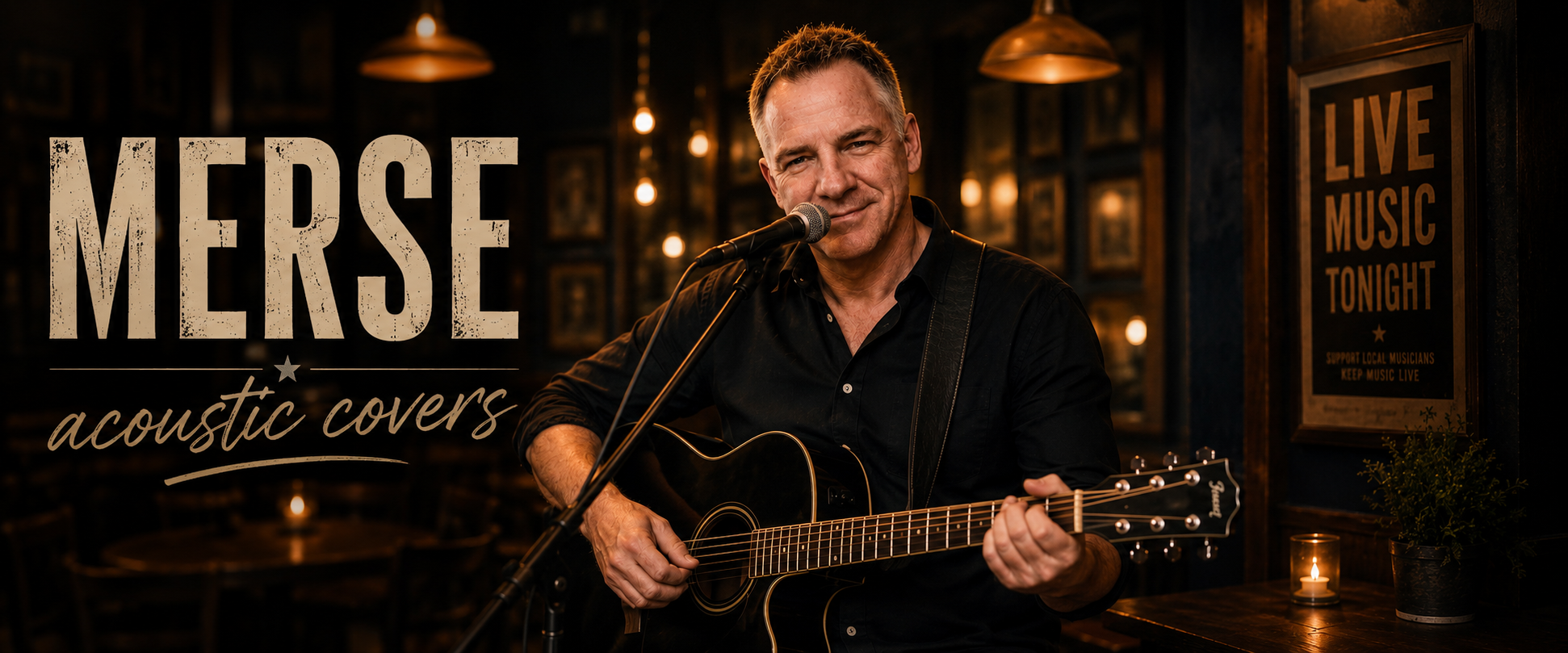 Merse performing acoustic covers